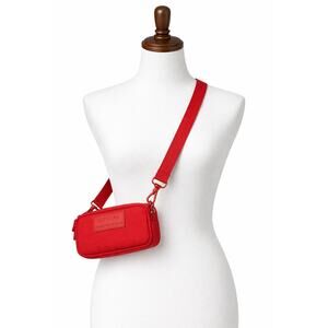 Dagne Dover x Sephora Mara Neoprene Phone Sling Red Limited Edition Bag EUC